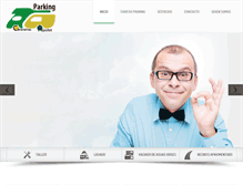 Tablet Screenshot of parkingcaravana.com